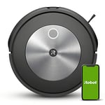 iRobot Aspirateur Robot connecté Roomba® j7 avec 2 extracteurs en Caoutchouc multisurfaces - Idéal pour Les Animaux - Cartographie, mémorise, s'adapte à Votre Domicile - Détecte et évite Les Objets