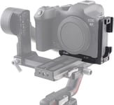 Support vertical Arca Swiss - Plaque à dégagement rapide EOS R7 - Plaque en L - Pour appareil photo Canon EOS R7 - Compatible avec DJI Ronin RS2 RS3 Pro RSC 2