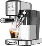 KOTLIE Espresso Coffee Machine with Automatic Milk Frother, 20Bar One-Touch for