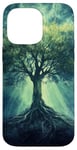 iPhone 14 Pro Max Fantasy Yggdrasil Tree Life Nature Spirituality Case