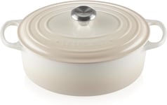 Le Creuset Signature Enamelled Cast Iron Oval Casserole Dish With Lid, 29 cm, 4