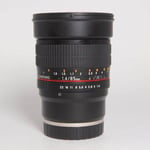 samyang Used Samyang MF 85mm F1.8 CSC lens for Sony E Mount