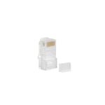 Connecteur RJ45 Lanberg CAT.6 UTP Transparent