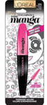 L'OREAL VOLUMINOUS MISS MANGA MEGA VOLUME MASCARA BLACKEST BLACK 374 SEALED CARD