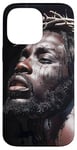 Coque pour iPhone 14 Pro Max Jésus Noir, Christianisme, Église, Christ, Jésus