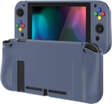 Coque De Protection Pour Nintendo Switch Joycon Console,Housse De Protection En Tpu Pour Switch Avec Capuchon Bouton,Cover Anti-Rayure Pour Switch-Gris