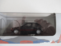 YOUNGTIMER MINIATURE 1/43 ODEON 138 PEUGEOT 205 GTI 1.9 1988 NOIRE