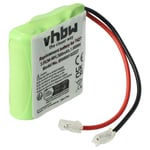 vhbw 1x Batterie compatible avec Doro 8075, 8085 téléphone fixe sans fil (300mAh, 3,6V, NiMH) - Remplacement pour T427, 30AAAM3BMX