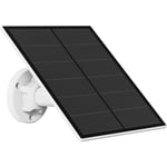 Panneau Solaire 5W Pour Caméra de Sécurité,Panneau Solaire usb Pour Caméra Extérieure dc 5V à Batterie Rechargeable,Panneaux Solaires avec Port Micro