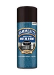 Hammerite Metal Paint: Hammered Black 400ml Aerosol