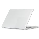 MacBook Air 13 M2/M3 (2022-2024) - Enkay - Hardplastdeksel - Krystallgjennomsiktig