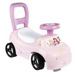 Smoby - Porteur auto enfant 2 en 1 - Disney Princesse - Coffre sous la selle ...