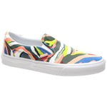 Classic Slip On (Abstract Horizon) Multi/Grey Ridge/True White Shoe VA38F7MOJ