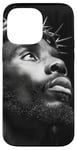 Coque pour iPhone 14 Pro Max Jésus Noir, Christianisme, Église, Christ, Jésus