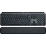 Clavier Logitech MX Keys S Plus - Clavier Sans Fil Performant avec Repose Poignet