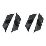 Tlily - 2X Voiture Tweeter Triangle Tête Haut-Parleur Coque Aigus Couverture pour viii 2010 2011