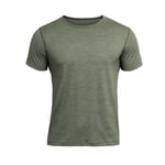 Devold breeze M t-shirt (herre) - lichen melange  - XXL - Naturkompaniet