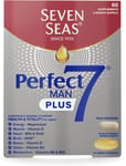 Seven Seas Perfect7 Man Plus Multivitamin, With 1000 mg Fish Oil, 60 High 250 mg