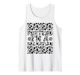 Funny pretend I'm a dalmatian dog Halloween Day, Cool Lazy Tank Top