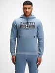 Zavetti Canada Ovello 2.0 Chevron Hoodie - Blue, Blue, Size S, Men