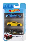 Hot Wheels Coffret 3 véhicules jouet pour enfant de petites voitures miniatur...