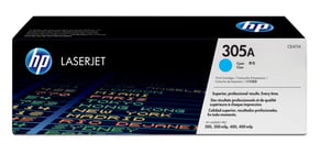 Hewlett Packard – HP Toner/305A Cyan LaserJet TonerCart (CE411A)