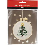 Broderi Creativ Company Mini DIY Kit Julgran