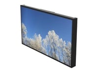 Hi-Nd Wall Casing Easy 75" Landscape - Monteringssats (Hölje) - För Lcd-Display - Metall - Svart, Ral 9005 - Skärmstorlek: 75" - Monteringsgränssnitt: Upp Till 600 X 600 Mm - Väggmonterbar - För Lg 75Uh5f-B, 75Uh5f-H  Samsung Qb75b, Qb75r-B, Qh75b,