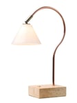 Question portabel oppladbar bordlampe - Kobber