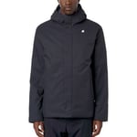 Blouson K-Way  Veste Jacko Twill Bleu Marmotte