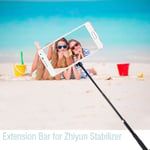 Extension Bar Telescopic Rod For Feiyu For Zhiyun Z1 Smooth Q3 Evolution Stabili