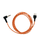 ProEquip Orange FabricLine för Peltor, 1,25m, 3,5mm, 2-pol Nexus för Icom