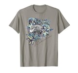 Harry Potter Ravenclaw Floral Eagle Mascot T-Shirt