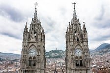 Twin towers Quito Ecuador