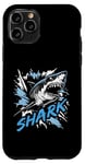 Coque pour iPhone 11 Pro Shark Marine Science for Animal and Biology Fans