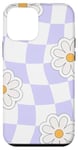 iPhone 12 mini White and Blue Checkerboard Groov Preppy Aesthetic Case