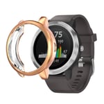 För Garmin Vivoactive 3 TPU case Rose Gold