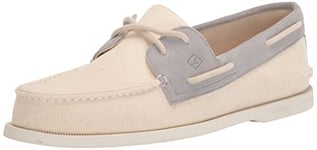 Sperry Top-Sider Homme A/O 2 œillets Chaussure Bateau, Peau, 44.5 EU