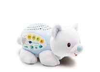 VTech - Ourson Dodo Nuit Étoilée, Veilleuse Bébé Musicale, Projection Lumineuse au Plafond, Musique Douce, Berceuses, Histoires et Sons de la Nature, Cadeau de Naissance - Contenu en Français