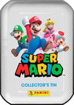 Panini Super Mario Stickers Boîte métal de 15 Pochettes + 2 Cartes Edition Limitée, 004218TINSF