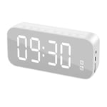 Digital Clock Speaker Large Volume Alarm Clock Speaker Portable For