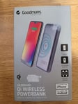 Goodmans Wireless Power Bank Portable Phone Charger 10,000 mAh - NEW UK