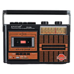 KNSTAR Boombox Portable Retro Cassette Tape Player and Recorder with AM/FM/SW...