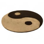 Incense Stick Burner Yin Yang Soapstone -- 10 Cm