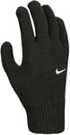 Nike Knit Gloves Black Sports Gloves Winter Gloves Nike Running Gloves Size S/M