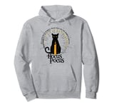 Disney Hocus Pocus Binx with Black Flame Candle Full Moon Pullover Hoodie