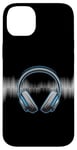 Coque pour iPhone 14 Plus Casque pour artistes, DJ, hommes ou femmes amateurs de musique