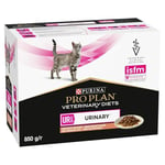 Purina Nourriture pour Chat Pro Plan Veterinary Diets UR St/Ox Urinary Poisson 10 x 85 g