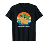 St Patricks Day Capybara Dont Worry Be Capy T-Shirt