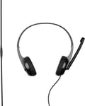 LAB - ML300719 - Casque 250 (1.20M) avec micro tête réglable fréquence 20Hz-20 kHz et 32 ohms une puissance de 20mW - Entrée jack 3.5mm - Compatible avec PC lecteur MP3 et jeux vidéo / Gris